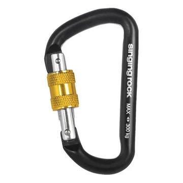 Singing Rock Mini D csavaros karabiner
