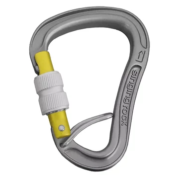 Singing Rock Bora GP csavaros HMS karabiner elfordulás gátlóval